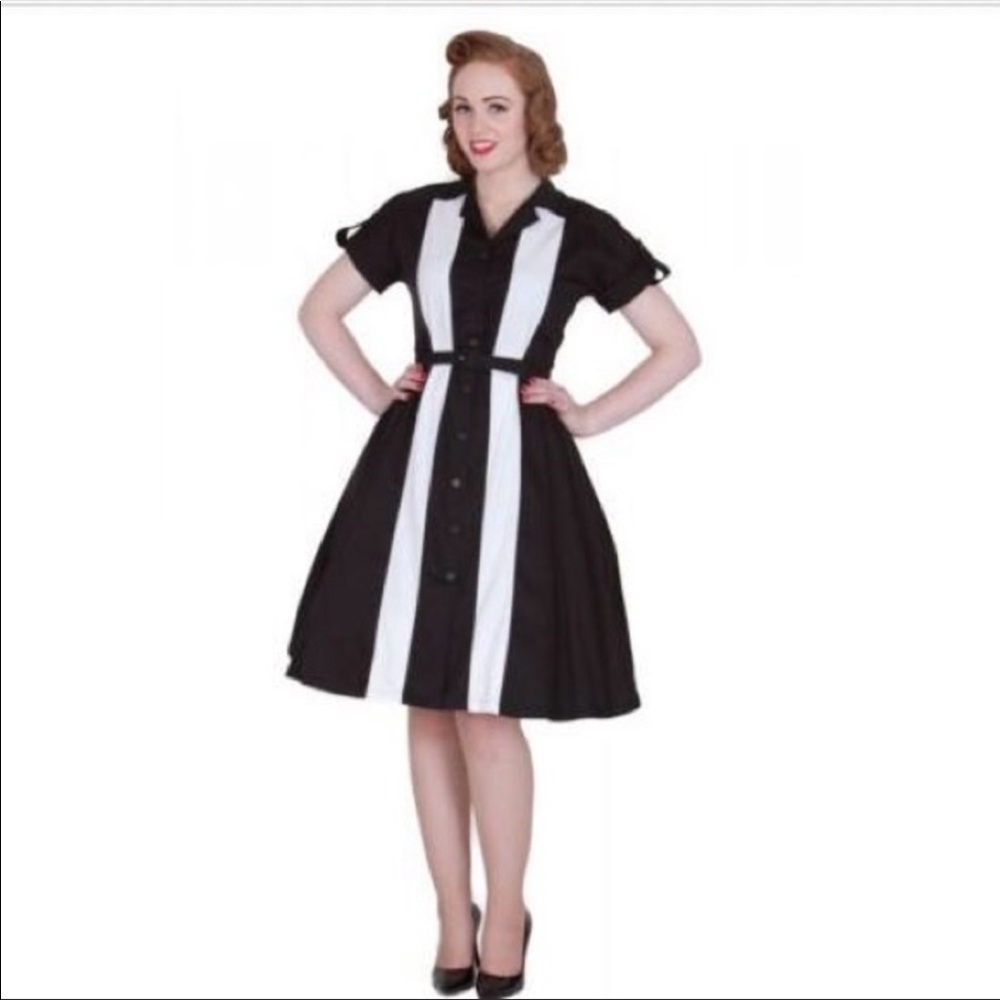 Tatyana Bettie Page Pin Up Bowling Dress NWOT!